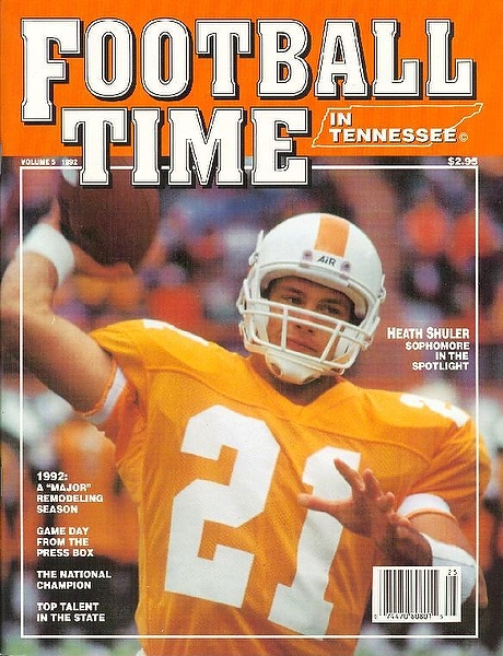 Sold in Tennessee stores only 2018 Football Time in Tennessee Magazine 