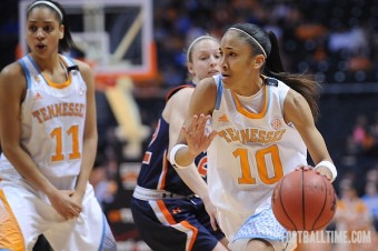 Lady Vols Defeat Auburn, 83 to 61