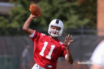 VIDEO: Practice No. 1— Vol QBs