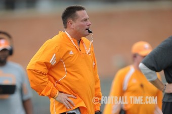 VOL VIDEO: 11-on-11, QBs, WRs, and punt returners.