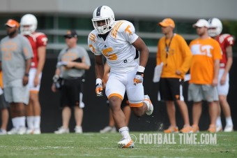 VOL VIDEO: WR and DB drills from Saturday’s practice.