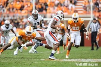 VIDEO: Auburn vs Tennessee kick coverage